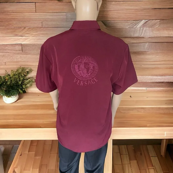 Vintage Versace Jeans Couture Burgundy
Button Down - Picture 5 of 16